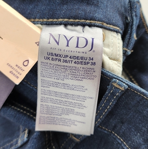 NYDJ NWT Marilyn Straight Jean Mabel 4 - Picture 12 of 14